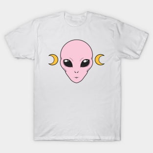 Pastel pink alien T-Shirt